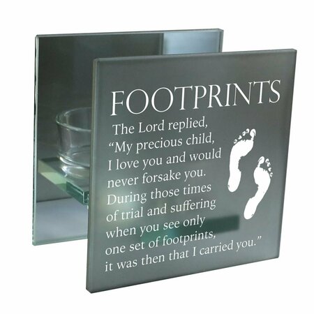 COTTAGE GARDEN Footprints In The Sand-Tm M.F. Powers Candle Holder MCHQ9SGY